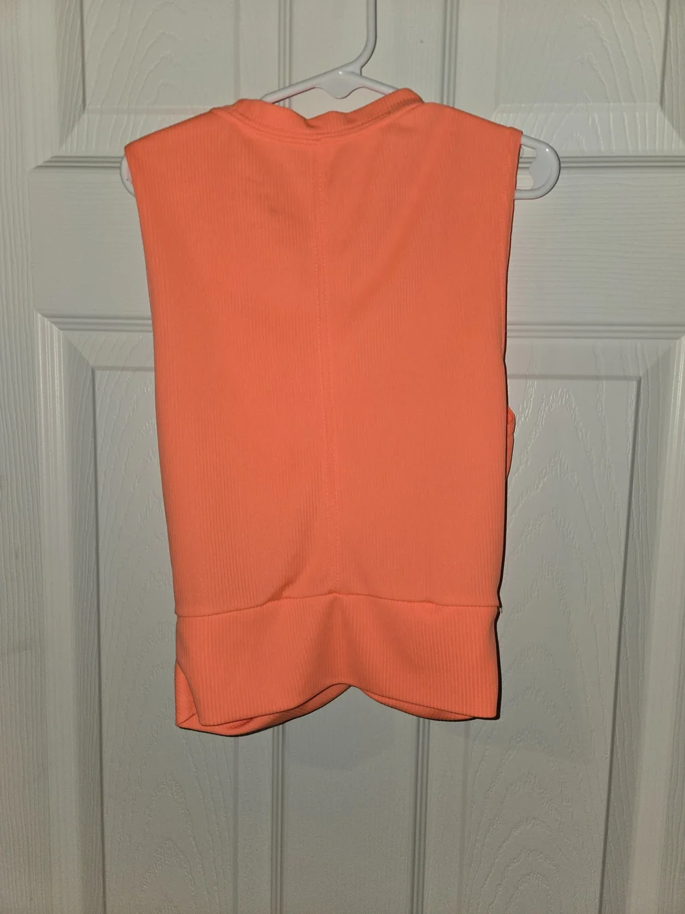 Nike Women's Neon Coral Twist-Front Tank Top